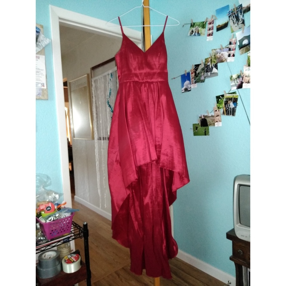 Red prom dress